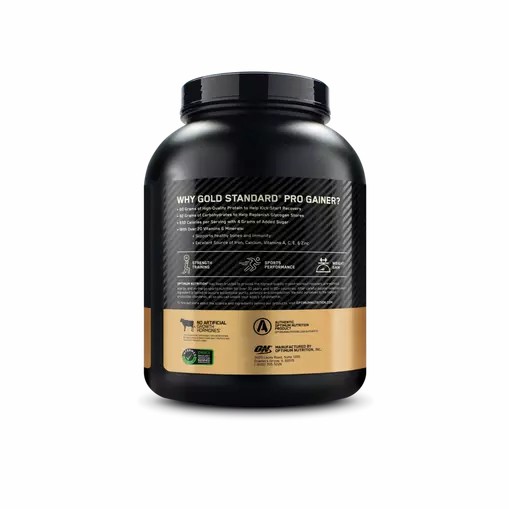Optimum Nutrition GOLD STANDARD® Pro Gainer Vanilla Custard 5.09 lb (14 Servings) Pakistan | 571-RFQHMW