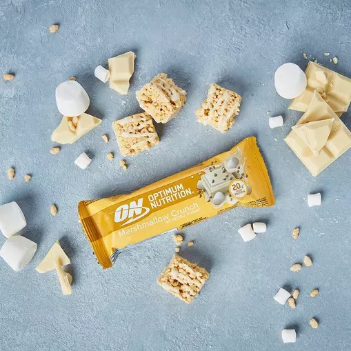 Optimum Nutrition Protein Bar Marshmallow Crunch 650 grams (10 Bars) Pakistan | 408-SDXEHI